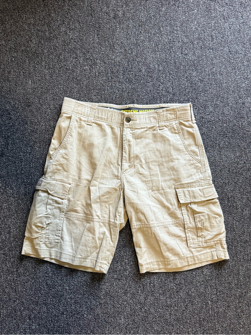 Khaki Cargo Shorts